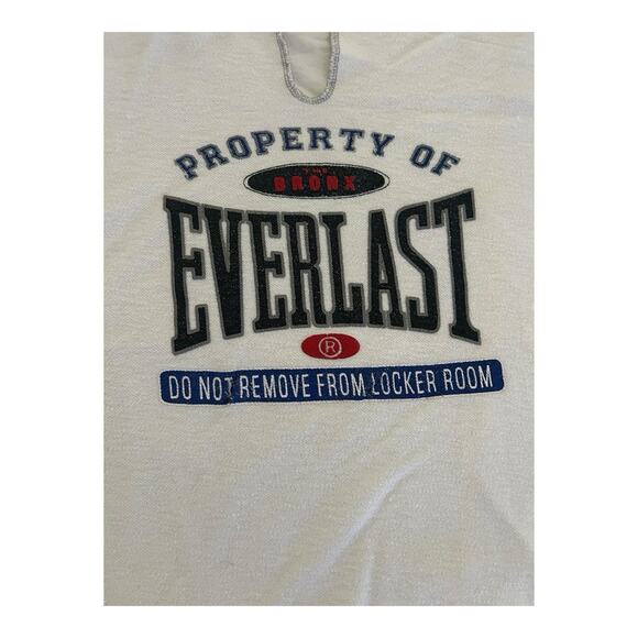 RARE VTG Everlast The Bronx Do Not Remove From Locker Room Boxing Shirt Men 2XL - Picture 2 of 9